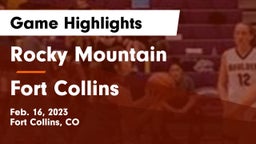 Rocky Mountain  vs Fort Collins  Game Highlights - Feb. 16, 2023