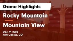 Rocky Mountain  vs Mountain View  Game Highlights - Dec. 9, 2023