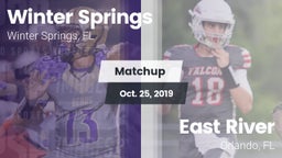 Matchup: Winter Springs High vs. East River  2019