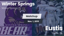 Matchup: Winter Springs High vs. Eustis  2019
