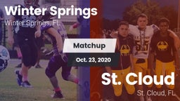 Matchup: Winter Springs High vs. St. Cloud  2020