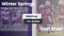 Matchup: Winter Springs High vs. East River  2020