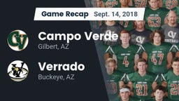 Recap: Campo Verde  vs. Verrado  2018