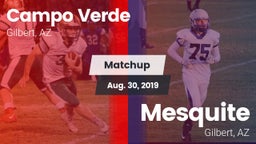 Matchup: Campo Verde High vs. Mesquite  2019