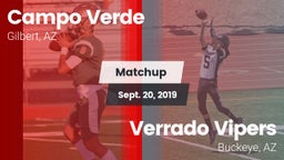 Matchup: Campo Verde High vs. Verrado Vipers 2019