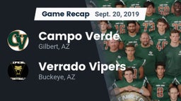 Recap: Campo Verde  vs. Verrado Vipers 2019