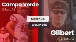 Matchup: Campo Verde High vs. Gilbert  2019