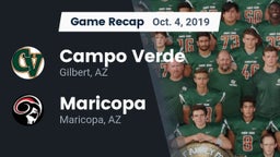 Recap: Campo Verde  vs. Maricopa  2019