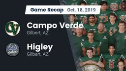 Recap: Campo Verde  vs. Higley  2019