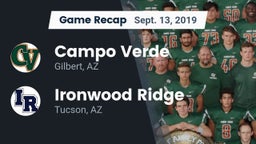 Recap: Campo Verde  vs. Ironwood Ridge  2019