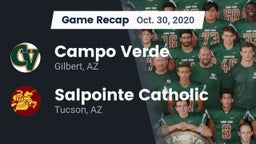 Recap: Campo Verde  vs. Salpointe Catholic  2020