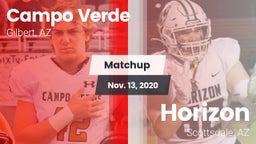 Matchup: Campo Verde High vs. Horizon  2020