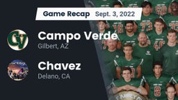 Recap: Campo Verde  vs. Chavez  2022