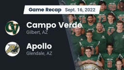 Recap: Campo Verde  vs. Apollo  2022