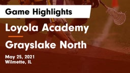Loyola Academy  vs Grayslake North  Game Highlights - May 25, 2021