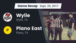 Recap: Wylie  vs. Plano East  2017