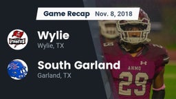 Recap: Wylie  vs. South Garland  2018
