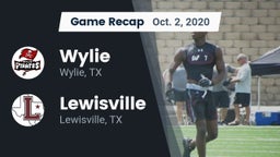 Recap: Wylie  vs. Lewisville  2020
