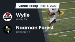 Recap: Wylie  vs. Naaman Forest  2020