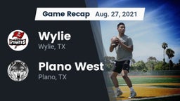 Recap: Wylie  vs. Plano West  2021