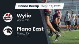 Recap: Wylie  vs. Plano East  2021