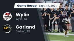 Recap: Wylie  vs. Garland  2021