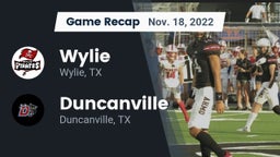 Recap: Wylie  vs. Duncanville  2022