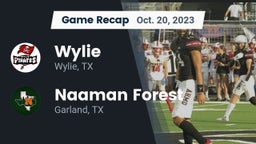 Recap: Wylie  vs. Naaman Forest  2023