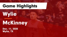 Wylie  vs McKinney  Game Highlights - Dec. 11, 2020