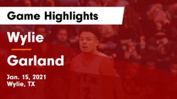 Wylie  vs Garland  Game Highlights - Jan. 15, 2021