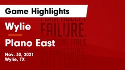 Wylie  vs Plano East  Game Highlights - Nov. 30, 2021