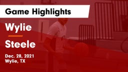 Wylie  vs Steele  Game Highlights - Dec. 28, 2021
