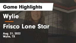 Wylie  vs Frisco Lone Star  Game Highlights - Aug. 21, 2022