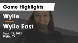 Wylie  vs Wylie East  Game Highlights - Sept. 13, 2022