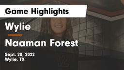 Wylie  vs Naaman Forest  Game Highlights - Sept. 20, 2022