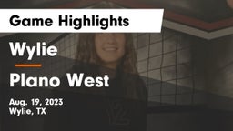 Wylie  vs Plano West  Game Highlights - Aug. 19, 2023