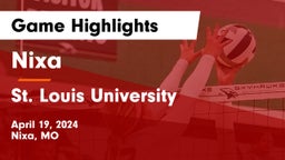 Nixa  vs St. Louis University  Game Highlights - April 19, 2024
