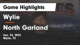 Wylie  vs North Garland  Game Highlights - Jan. 24, 2023