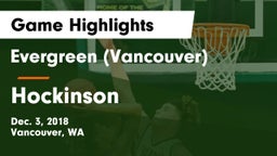 Evergreen  (Vancouver) vs Hockinson  Game Highlights - Dec. 3, 2018