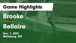 Brooke  vs Bellaire  Game Highlights - Dec. 1, 2023