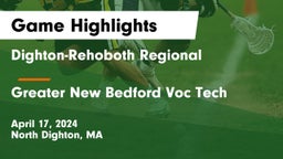 Dighton-Rehoboth Regional  vs Greater New Bedford Voc Tech Game Highlights - April 17, 2024