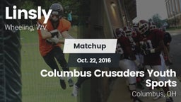 Matchup: Linsly  vs. Columbus Crusaders Youth Sports 2016