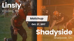 Matchup: Linsly  vs. Shadyside  2017