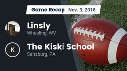 Recap: Linsly  vs. The Kiski School 2018