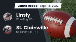 Recap: Linsly  vs. St. Clairsville  2022