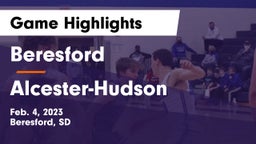Beresford  vs Alcester-Hudson  Game Highlights - Feb. 4, 2023