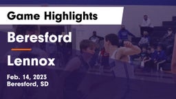 Beresford  vs Lennox  Game Highlights - Feb. 14, 2023