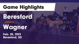 Beresford  vs Wagner  Game Highlights - Feb. 20, 2023