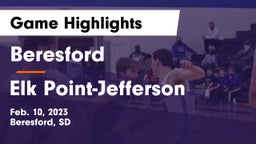 Beresford  vs Elk Point-Jefferson  Game Highlights - Feb. 10, 2023