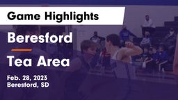 Beresford  vs Tea Area  Game Highlights - Feb. 28, 2023